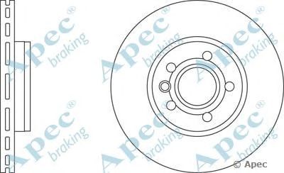 APEC BRAKING dsk2168 -  Тормозной диск